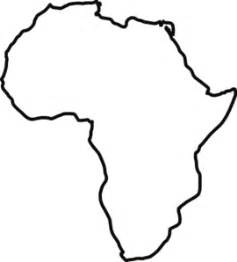 Africa Silhouette Outline