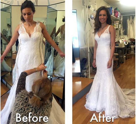 Wedding Dress Alteration Neckline