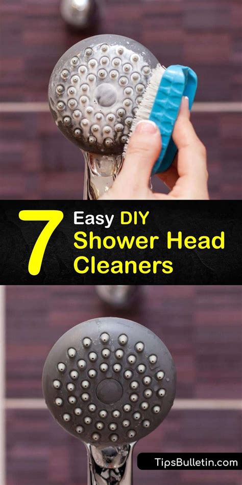 7 Easy DIY Shower Head Cleaners | Shower head cleaner, Diy shower ...