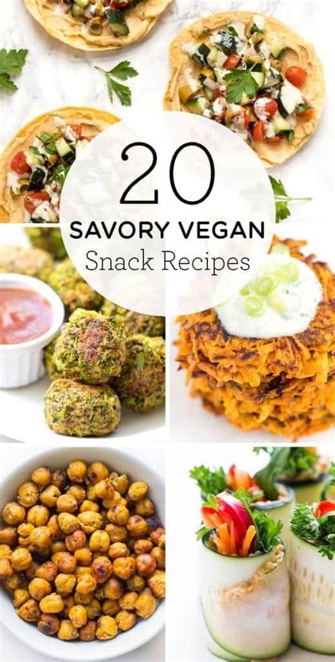 20 Savory Vegan Snack Recipes For The Office or School - Simply Quinoa