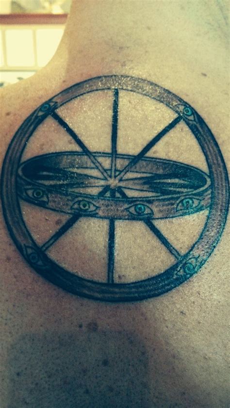 Ezekiel wheel within a wheel tattoo Ufo, Ezekiel's Wheel, Wheel Tattoo ...