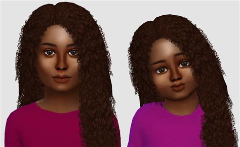 Simiracle: Alessia, Luna and Kai hairs retextured - Sims 4 Hairs