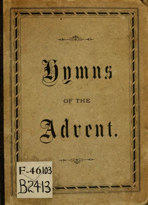 Hymns of the Advent | Hymnary.org