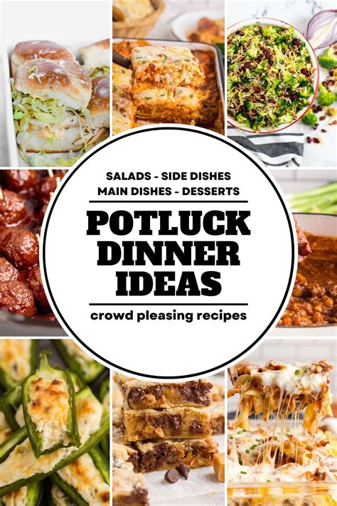 51 Potluck Dinner Ideas: The Best Dishes To Feed A Crowd