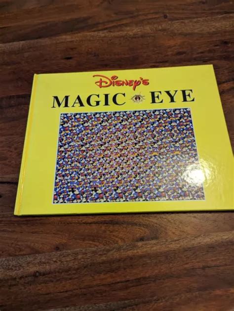 DISNEY MAGIC EYE 3D Optical Illusions N.E. Thing Enterprises Book 1995 ...