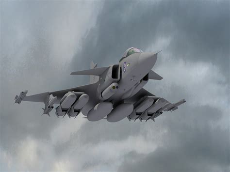 Jet Airlines: Gripen NG Fighter Jet Plane