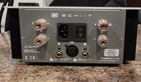 FS: Schiit Audio Vidar amp. | AVS Forum