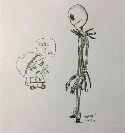 Mandy Meets Jack Skellington by NijiSatoru on DeviantArt