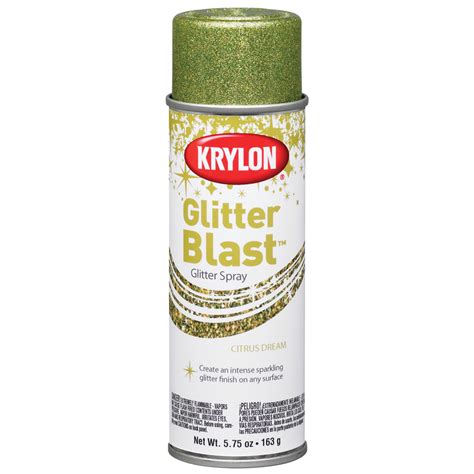 Krylon Glitter Blast Glitter Spray Paint, 5.7 oz., Citrus Dream - Walmart.com