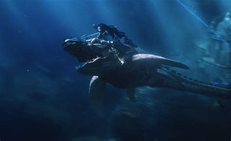 Patrick Wilson's Ocean Master and his tylosaur featured in new Aquaman ...