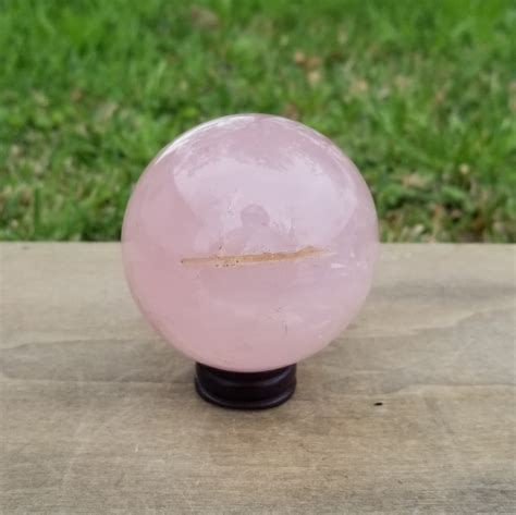 Rose Quartz Sphere Rose Quartz Sphere Rose Quartz 67 mm | Etsy