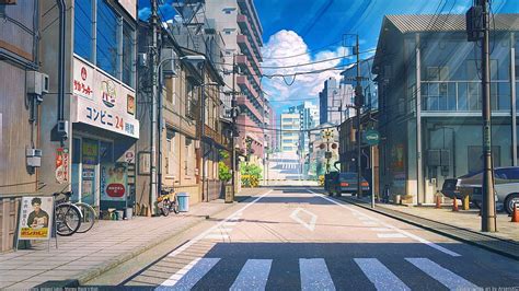 Japan In The 1980s. Japan in 2019. Anime city, Anime, City Street View ...