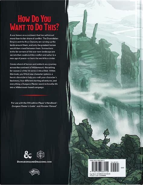 Explorer's Guide to Wildemount (D&D Campaign Setting and Adventure Boo – Shop DMDave