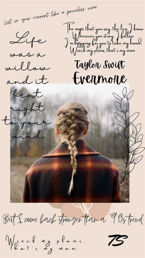 Home Décor Wall Hangings Wall Décor willow by Taylor Swift Lyrics ...