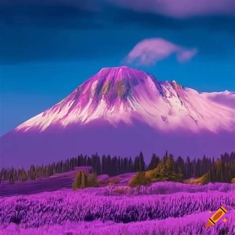 Mysterious and majestic landscape in shangri-la
