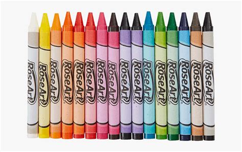 Rose Art 16 Jumbo Crayons , Free Transparent Clipart - ClipartKey