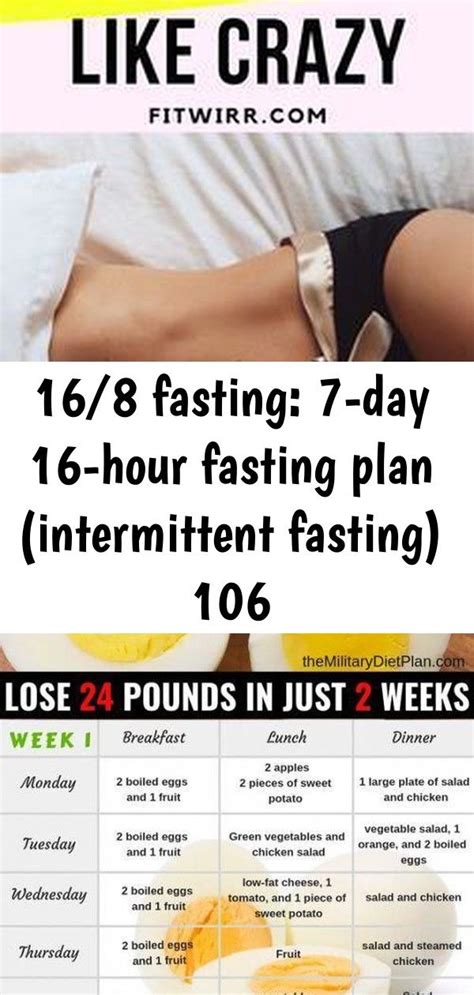 16 Hour Fasting Diet Plan - Best Culinary and Food