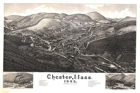 Historic Map - Chester, MA - 1885 | World Maps Online