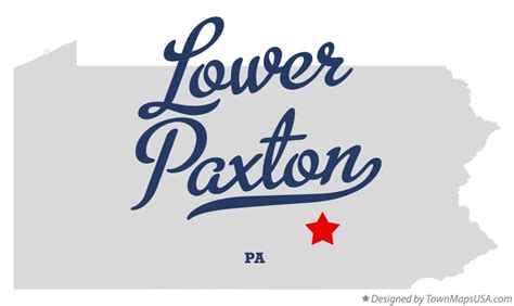 Map of Lower Paxton, PA, Pennsylvania