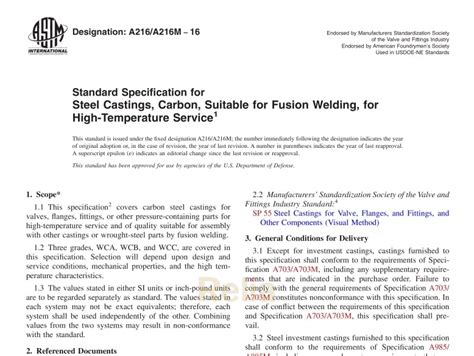 ASTM A216 WCB Chemical Composition and Mechanical Properties ...