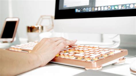 This Rose Gold Keyboard Is the Prettiest Thing We've Ever Laid Eyes On ...