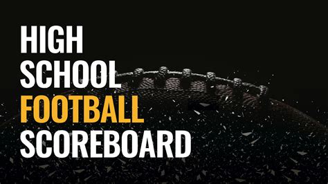 High School Football Scores: Houston Area and Texas Statewide Results - World Today News