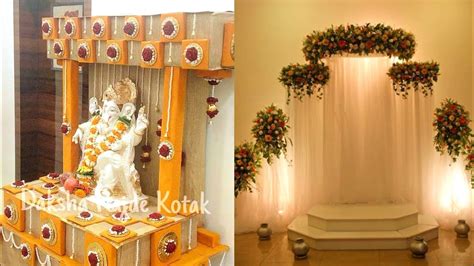 Homemade Ganpati Decoration Ideas Offers Save 58 Jlcatj Gob Mx