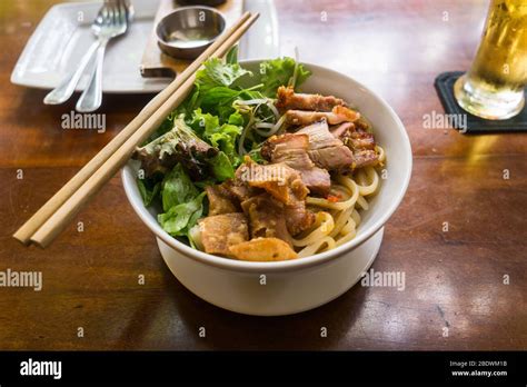 Hoi an cao lau noodles hi-res stock photography and images - Alamy