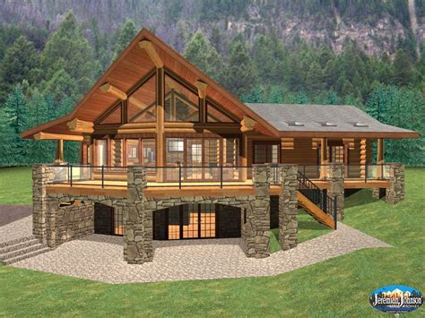 https://www.google.com.ar/search?q=log homes plans | Craftsman house ...