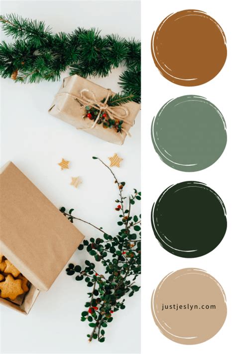 25 Unique Christmas Color Palettes (2023) - Just Jes Lyn