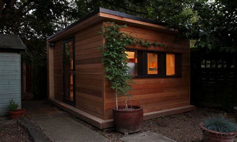 in.it.studios' Prefab Garden Office Spaces Let You Work From Your Backyard | Inhabitat - Green ...