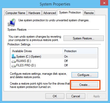 How to Create a System Restore Point in Windows 10, 8, 7 and XP ...