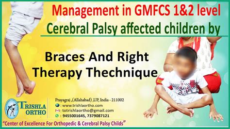 Management in GMFCS 1&2 level cerebral palsy affected children - YouTube