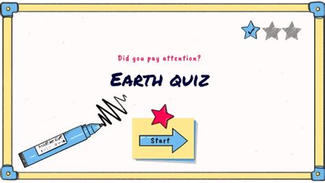 Earth quiz