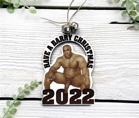 Barry Wood 2022 Christmas Ornament Gag Gift Funny Christmas - Etsy