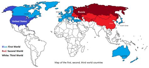 Map Of First World Countries - California southern Map