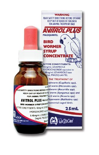 Avitrol Plus Bird Wormer Syrup | Mavlab