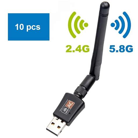 10 pcs Realtek RTL8811AU 5Ghz 2.4G Dual Band 600Mbps 802.11ac USB ...