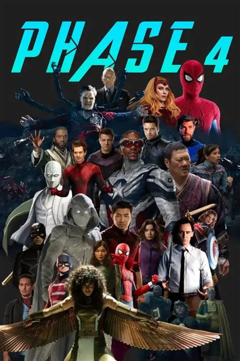 Marvel Cinematic Universe (MCU) Phase 4 - MaPuPa