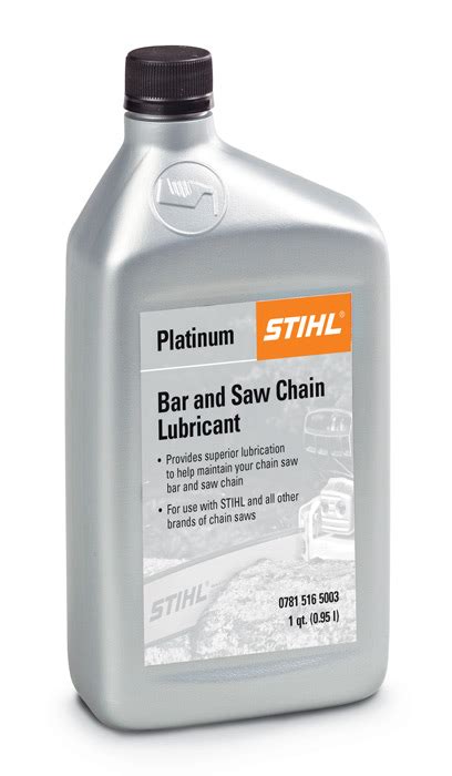 Bar and Chain Oil for Chainsaws | STIHL USA