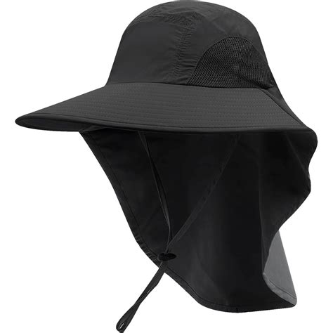 Fishing Hat Breathable Sun Protection Outdoor Hat with Neck Flap | Shop ...