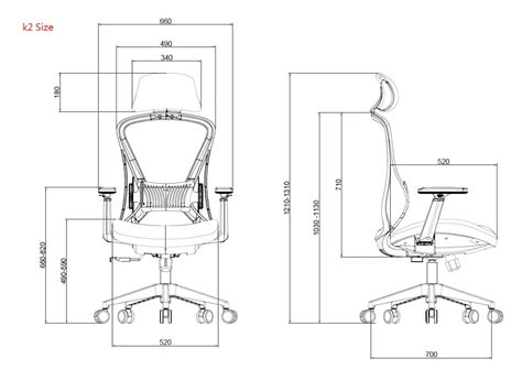 MiSeat K2 Executive Chair Ergonomic Office Chair Mesh Chair Home Desk Chair with Headrest - UK ...