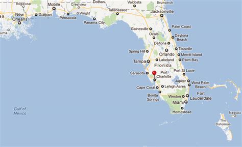 Map Florida Port Charlotte - Gratia Georgianne