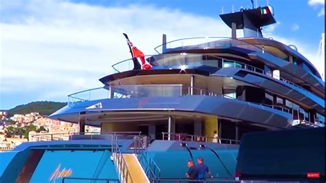 98m superyacht Aviva (UK billionaire, Joe Lewis) - YouTube