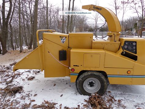 Vermeer Bc1000xl 10 " Wood Chipper Cummins Diesel