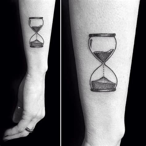 Hourglass Tattoos Designs, Ideas and Meaning - Tattoos For You