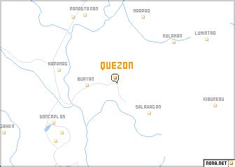 Quezon (Philippines) map - nona.net