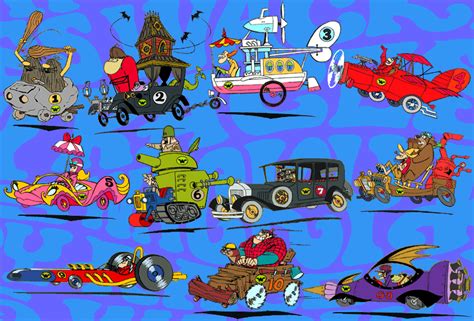 Wacky Races | Hanna barbera cartoons, Old cartoons, Good cartoons