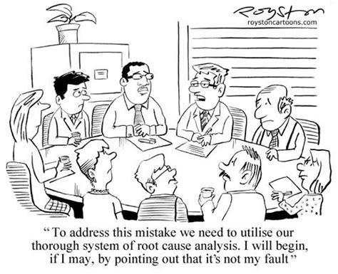 Root cause analyse; op zoek naar de grondoorzaak | Manager humor, Work humor, Change management