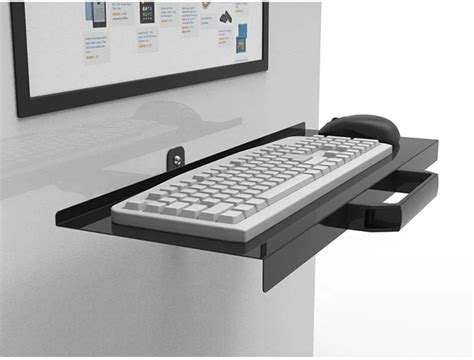 Foldable Wall Mount Keyboard Tray Holder - 65*21cm Size